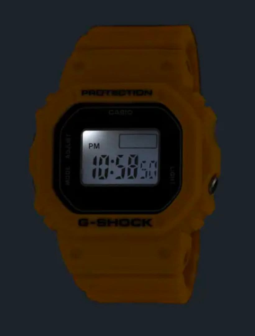 指用！G-SHOCK DWN-5600-9JR 人気のイエロー