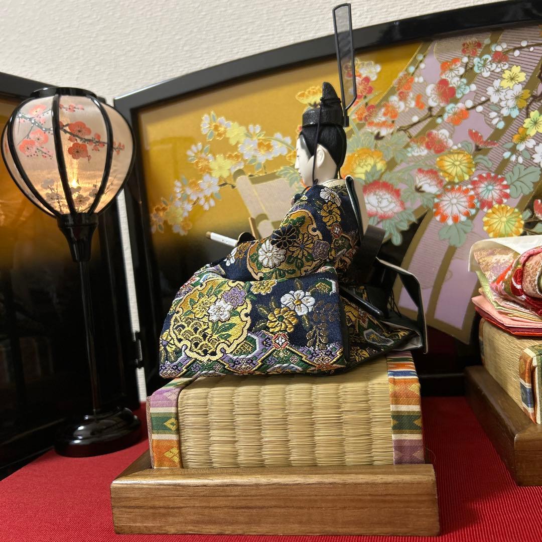 京雛 『平安水宝作 極上本頭本仕立十二単衣』 雛師 平安水宝作