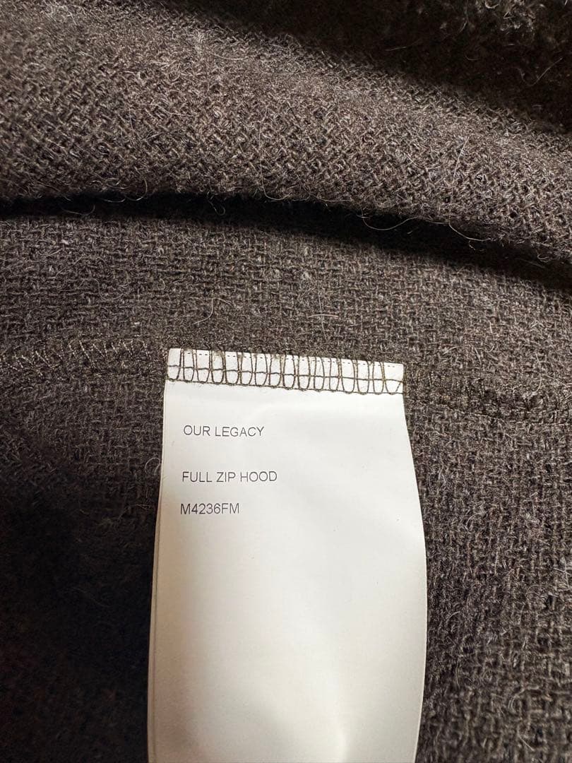 Our legacy full zip foodie フルジップ　our’s