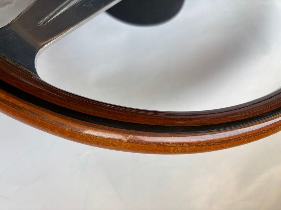 NARDI 1985年 ナルディ wood 36.5φ リング➕ホーンボタン付き