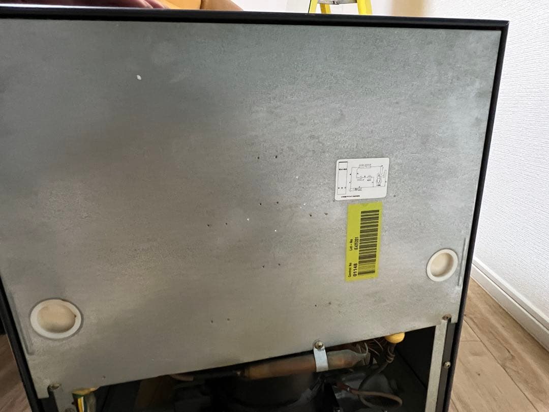 DAEWOO ブラック冷蔵庫 45×45×50 一人暮らし　45L