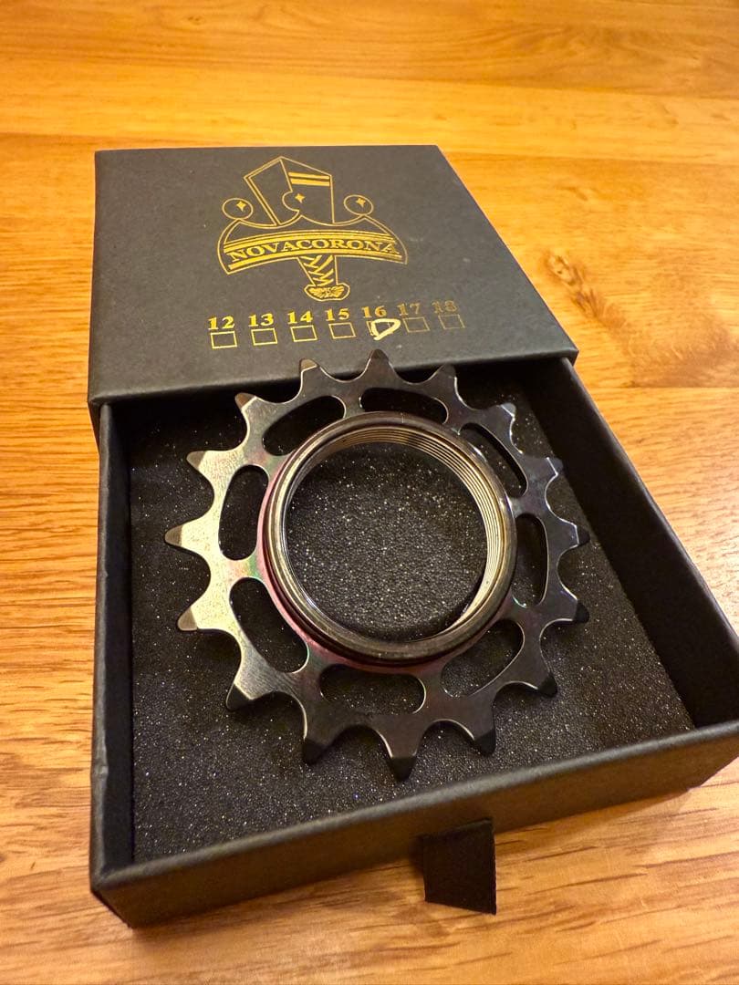 NOVACORONA チタンコグ 16T DLC ピスト 最終値下げ