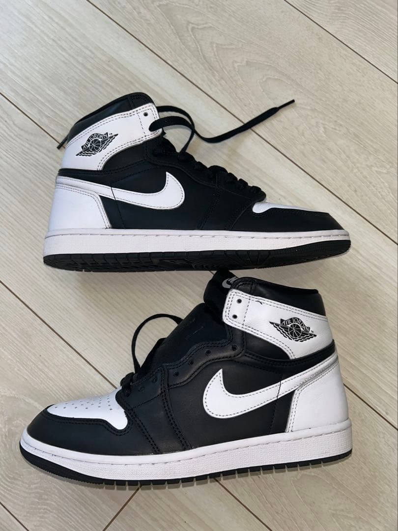 シューズ(男性用) NikeAirJordan1 RetroHighOG Black/White
