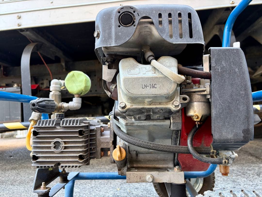 ③【直接取引限定】SEIWA 高圧洗浄機 三菱GM182 ホースドラム付 セット