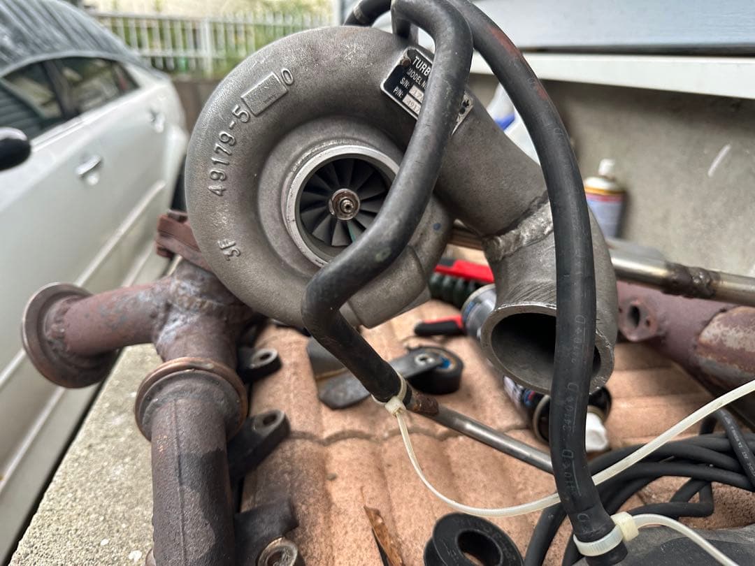 jzx110で使用　タービンキット