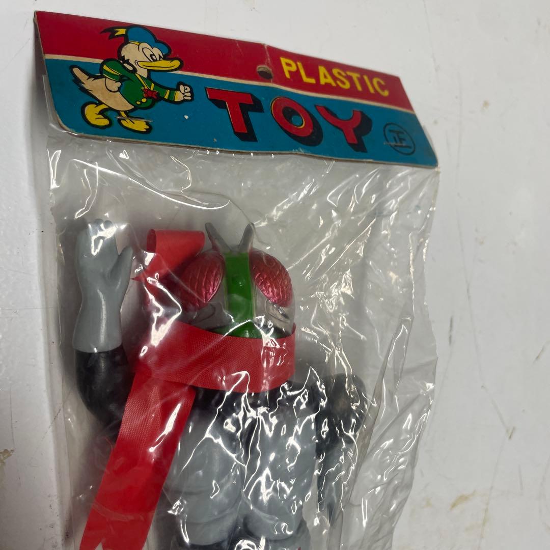 未開封品仮面ライダーソフビ無版権手踊り盆踊りパチ