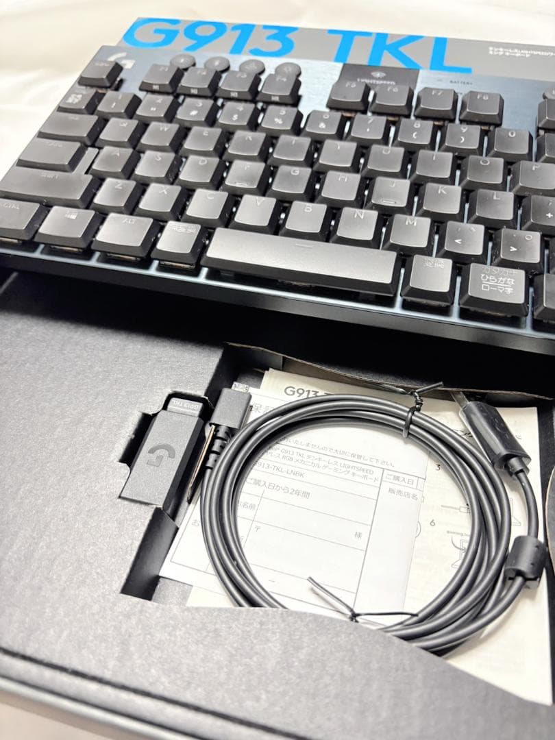 ロジクール RGB G913 TKL LNBK リニア