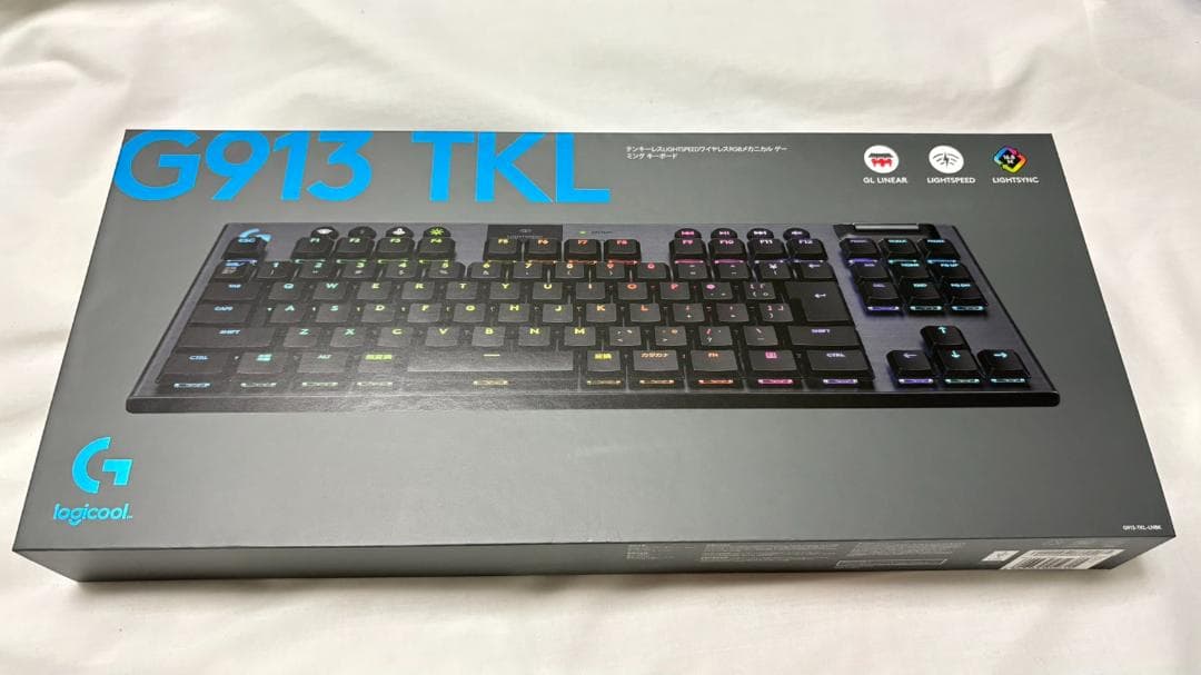ロジクール RGB G913 TKL LNBK リニア