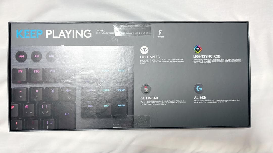 ロジクール RGB G913 TKL LNBK リニア