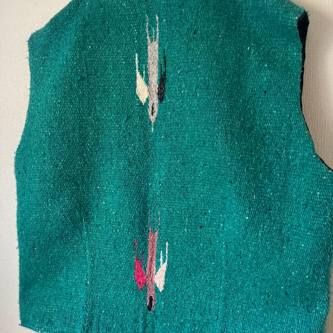 usa製 希少 サンダーバード柄 チマヨベスト 民族