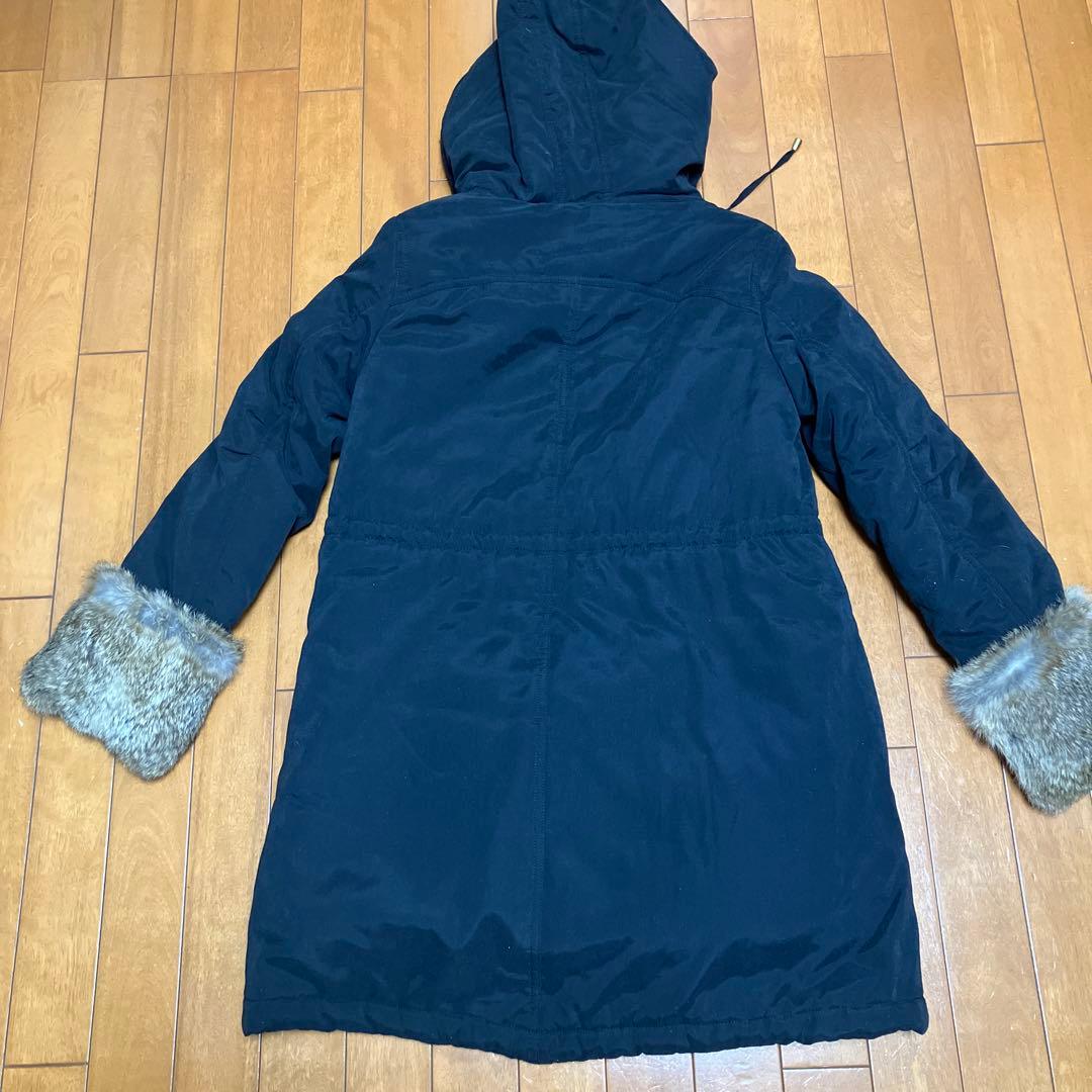 新品、未使用　SHIPS for women ラビットファー モッズコート