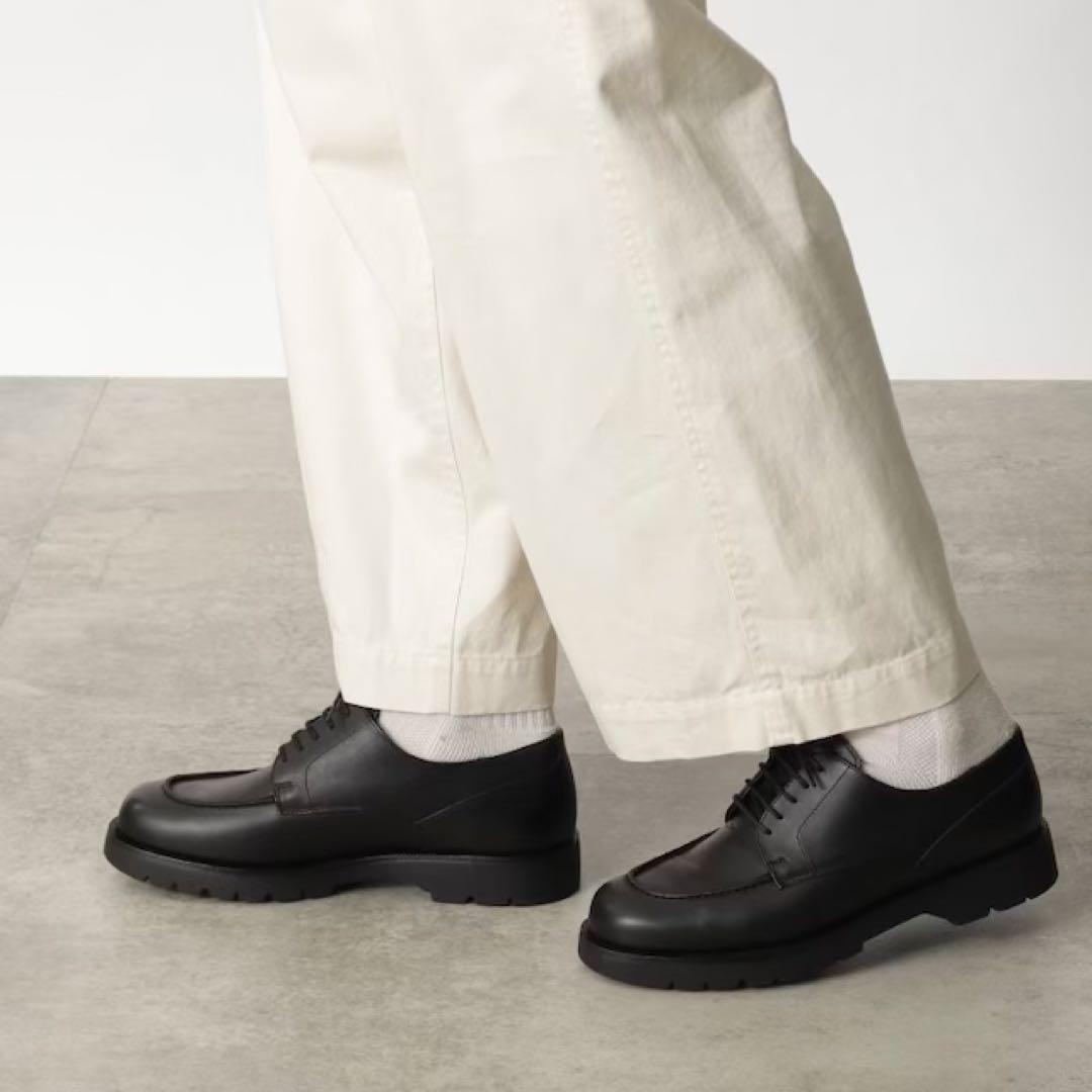 クレマン Uチップ レザーシューズ 41 フランス製