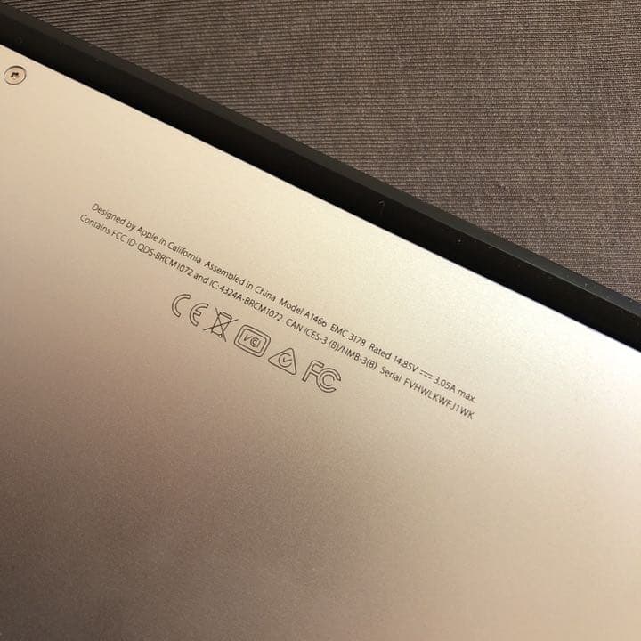 iPad本体 MacBook Air