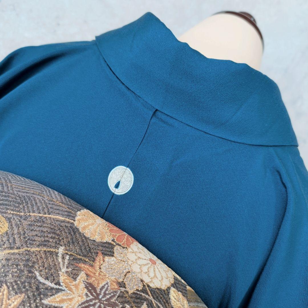 色無地　着物　フルセット　正絹　O4