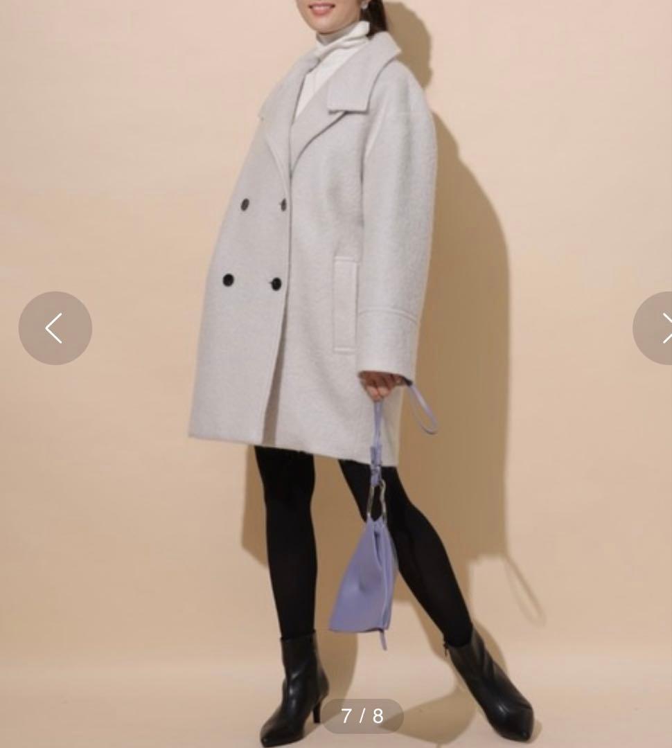 【美品】アプワイザーリッシェ　スタンドミドルコート　テントコート