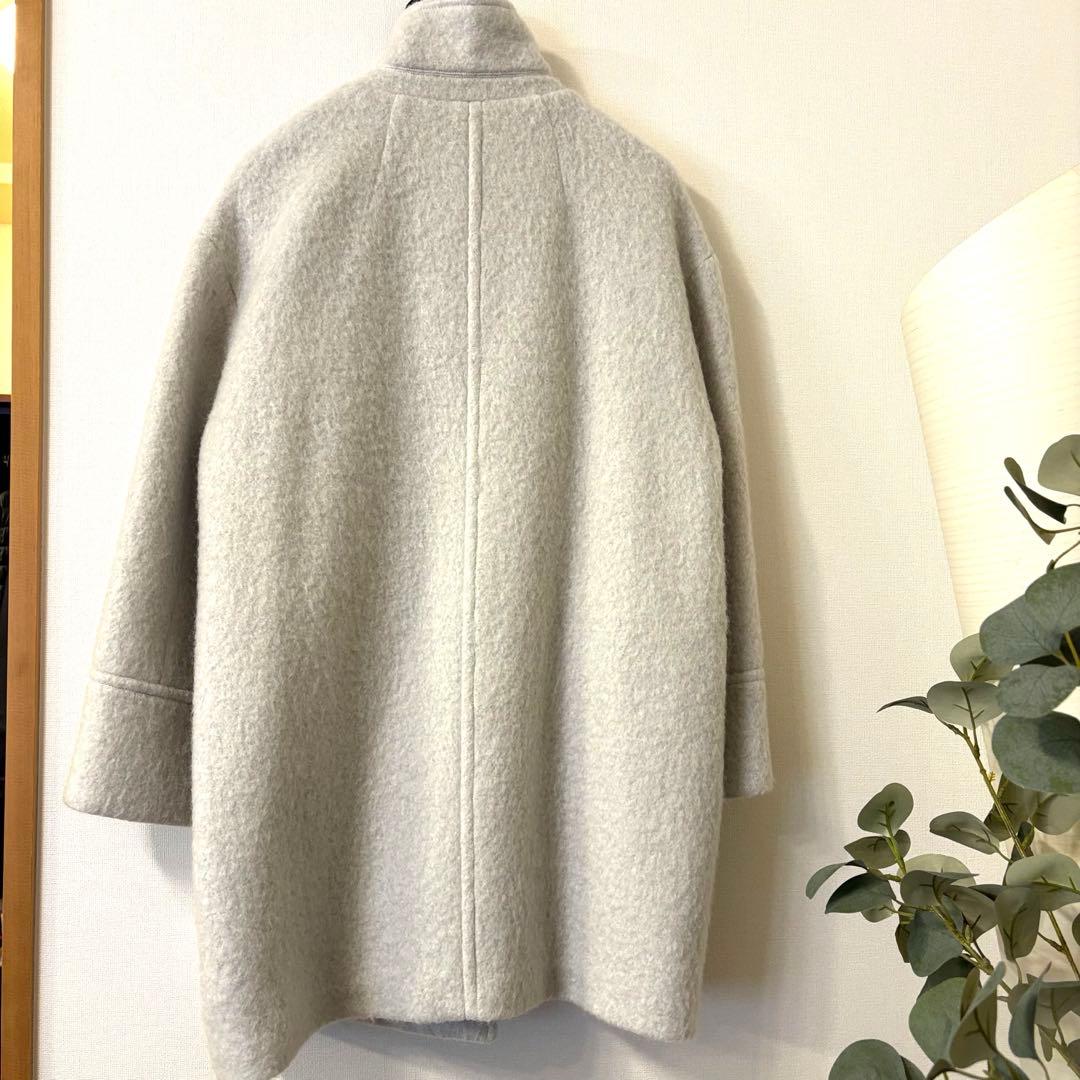 【美品】アプワイザーリッシェ　スタンドミドルコート　テントコート