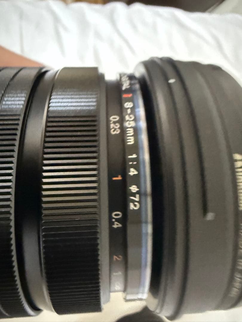 新品未使用品❗️ omsystem 8-25mm pro フィルター付き