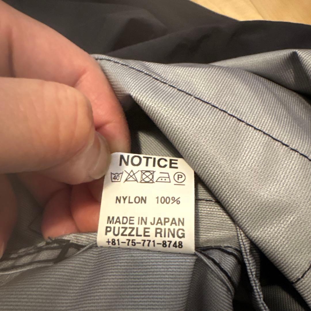 SASSAFRAS Digs Crew Coatブラック モッズコート Lサイズ