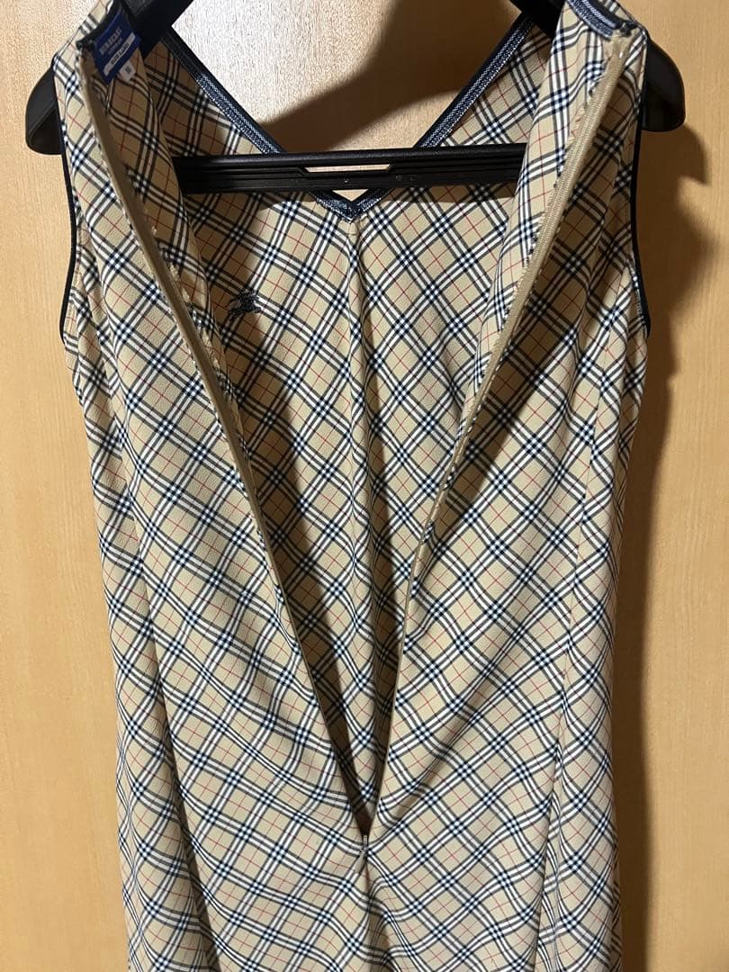 【極美品】BURBERRY ブルーレーベル　ノバチェック柄　ワンピース　38 M