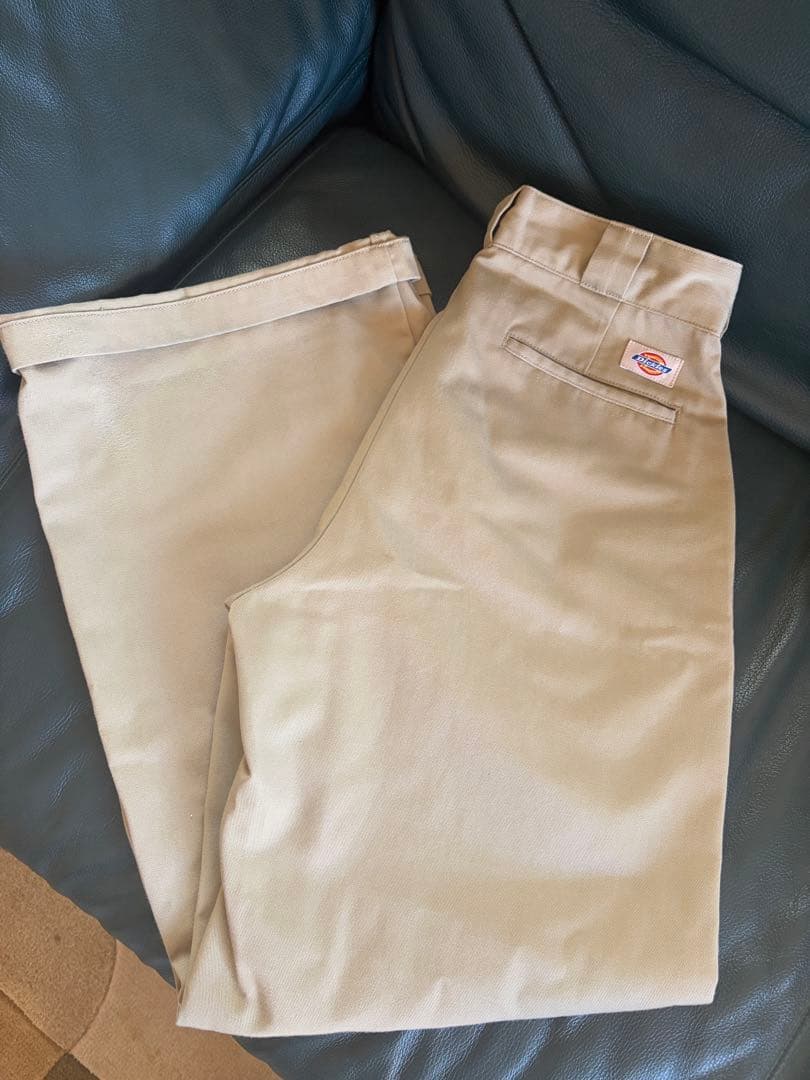 ok.soon×dickies wide chino pants