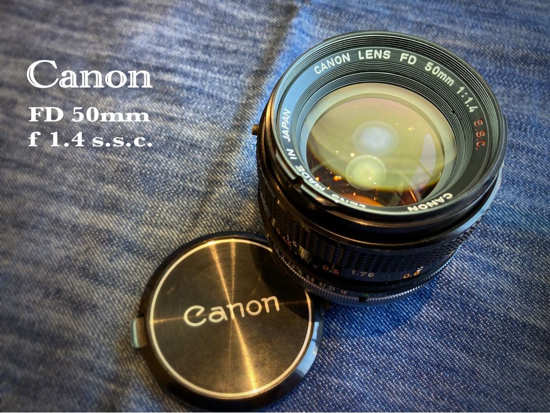 ★Canon FTb ブラック★FD f1.4★完動品＊美品＊初期保証＊作例多数