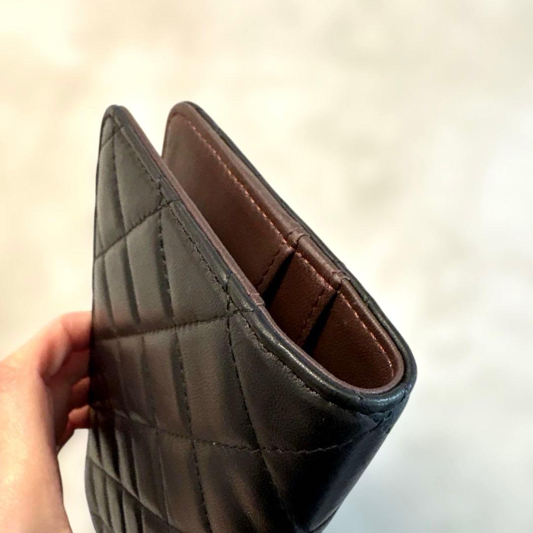 CHANEL⭐︎シャネル マトラッセ ラムスキン 手帳カバー