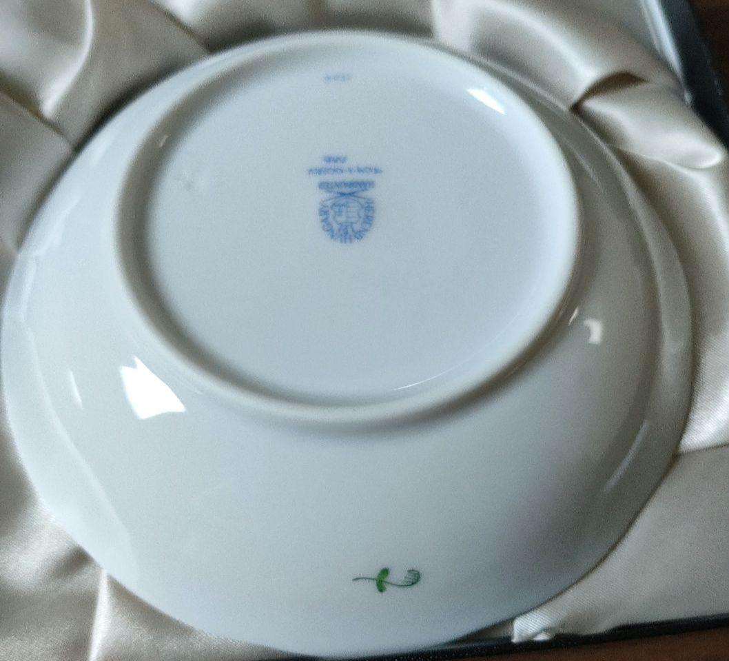 Herend 　ペアフルーツボウル　アポニーグリーン