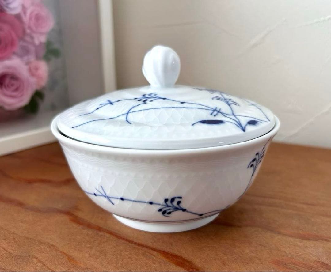 ブルーパルメッテ　ボウル　蓋つき