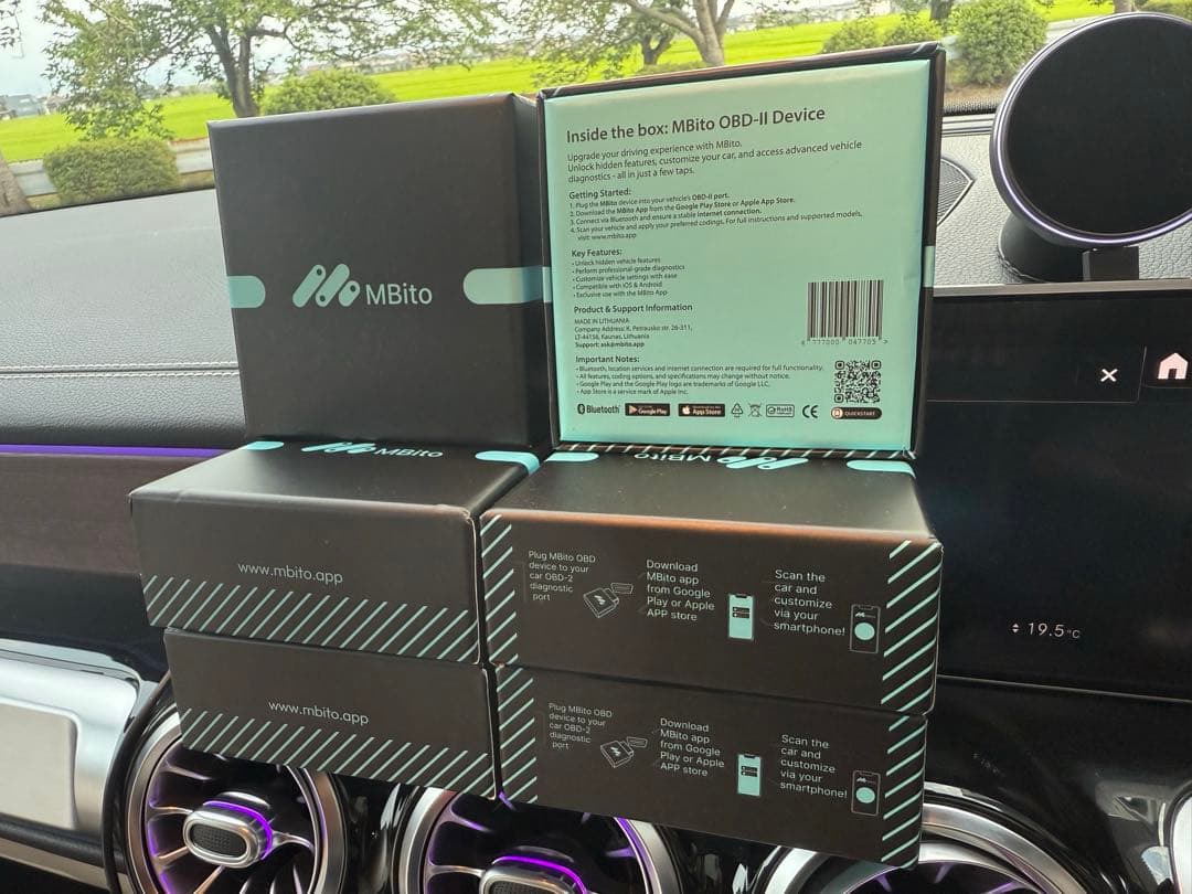 y*4様 MBito OBD-II【新品未使用品】診断機　メルセデスベンツ　コー