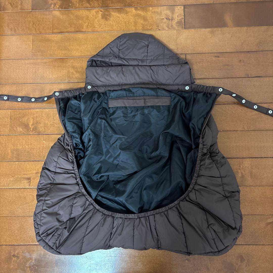 ザノースフェイス ベビーシェルブランケット ブラウン【美品】