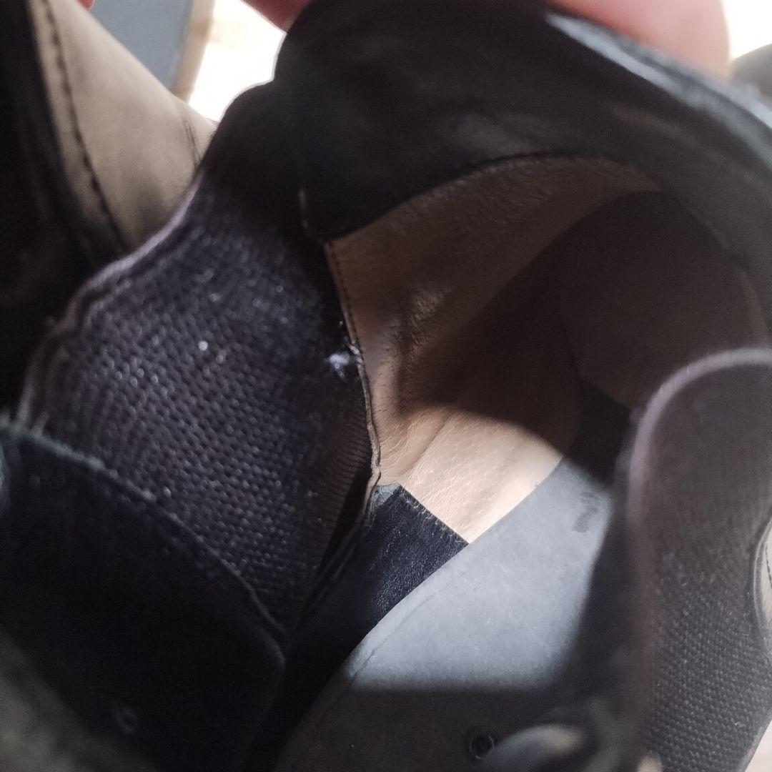 WHダブルエイチ干場さん愛用黒サイドゴアブーツ美品6Vibram菅原靴店Zソール