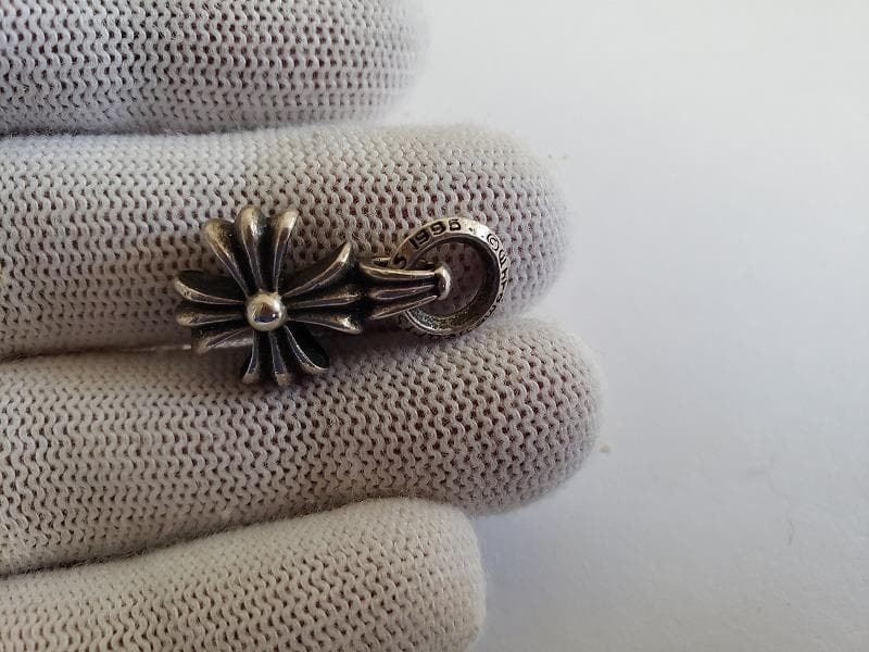 け*ゅ様 Chrome Hearts／CH Plus Cham ／シルバー／92