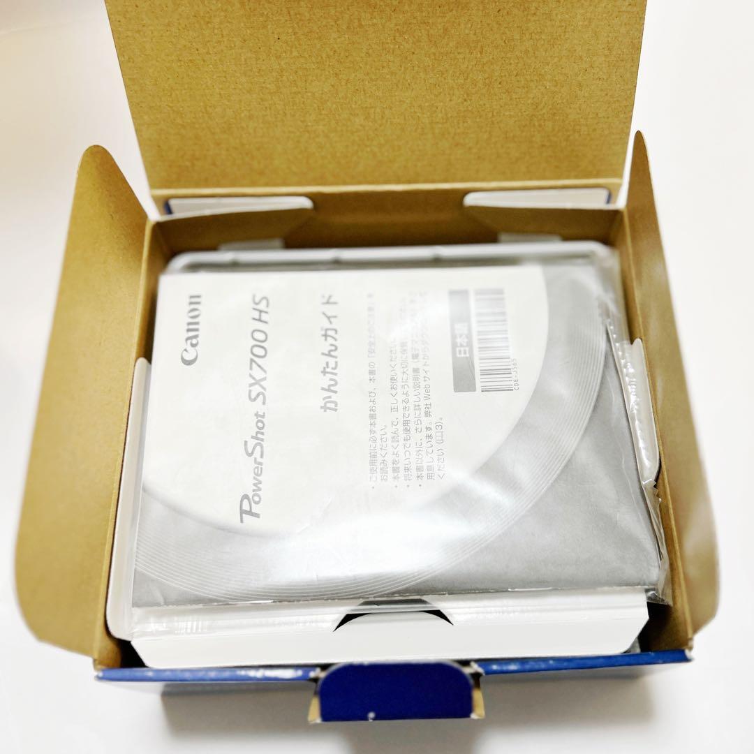 動作確認済み　Canon PowerShot SX700HS 箱・かんたんガイド