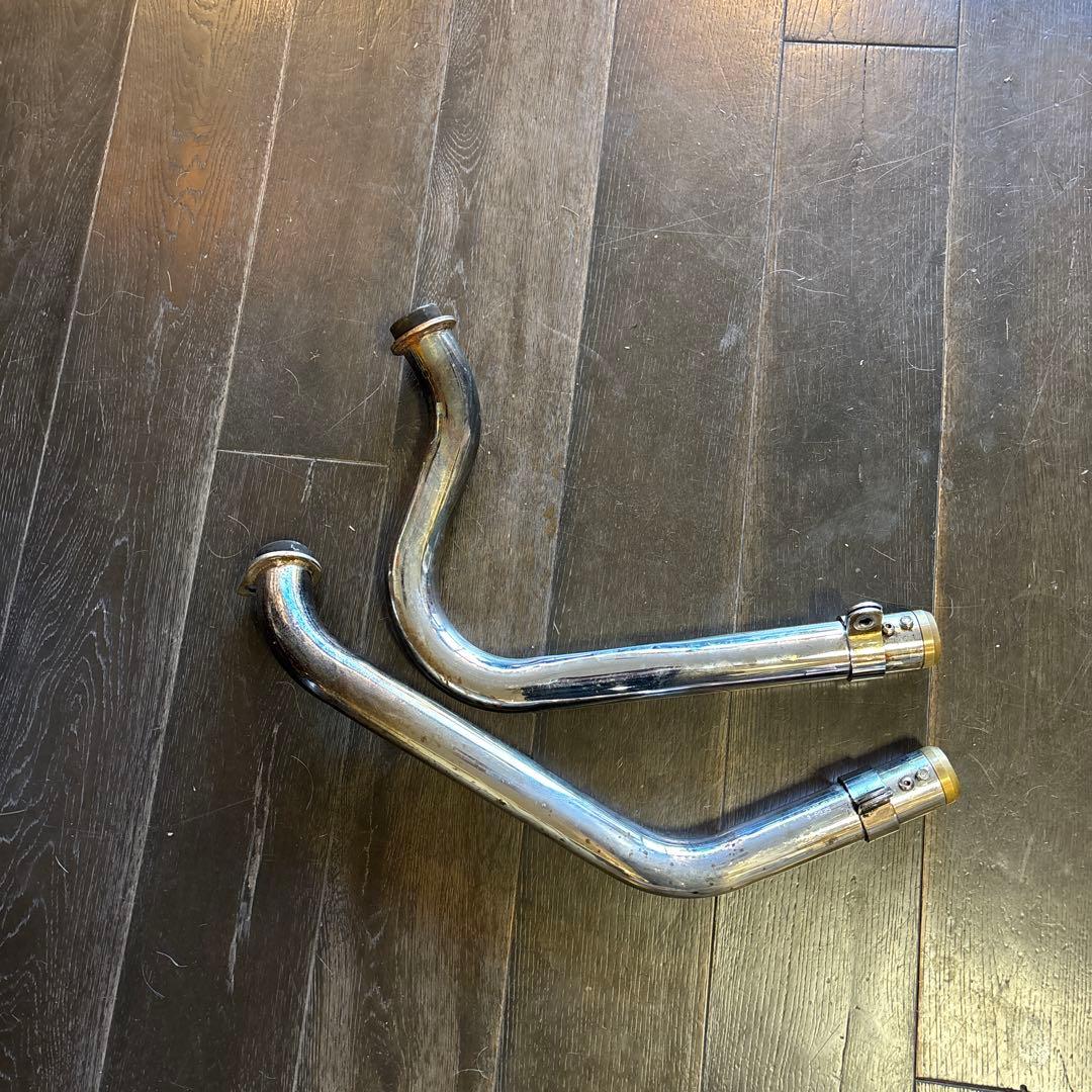 ショベルヘッド　4速フレーム　マフラー