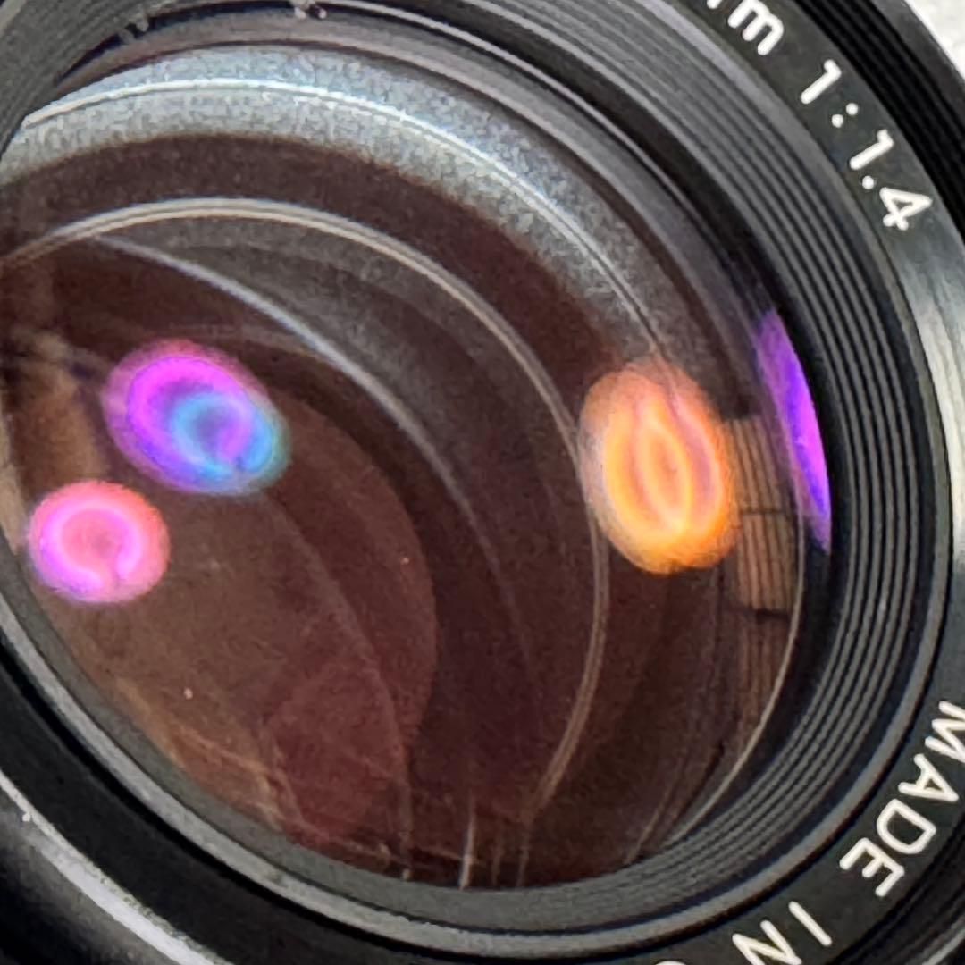 ☆希少 外観美品☆ YASHICA ML 50mm F1.4 後期型