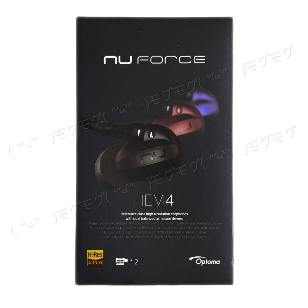新品未使用】Optoma NuForce HEM4 Reference ブラック