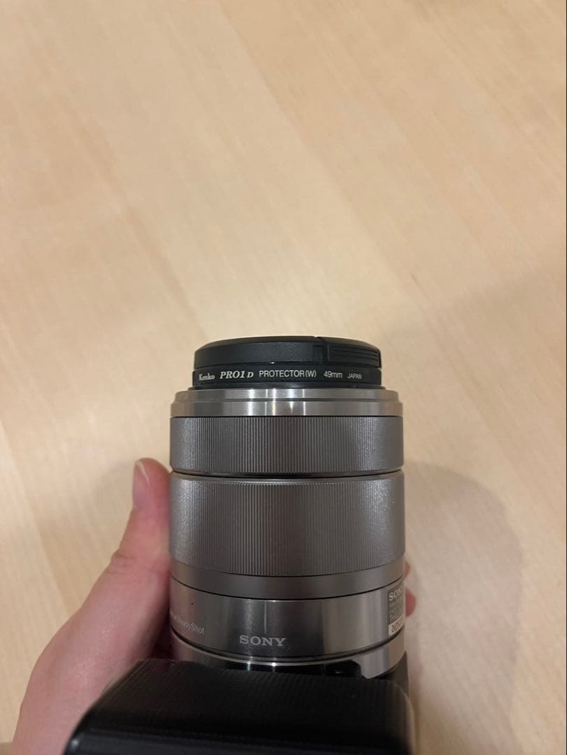 SONY NEX-5 ズームレンズキット 【Sixoctave製 互換充電器付】