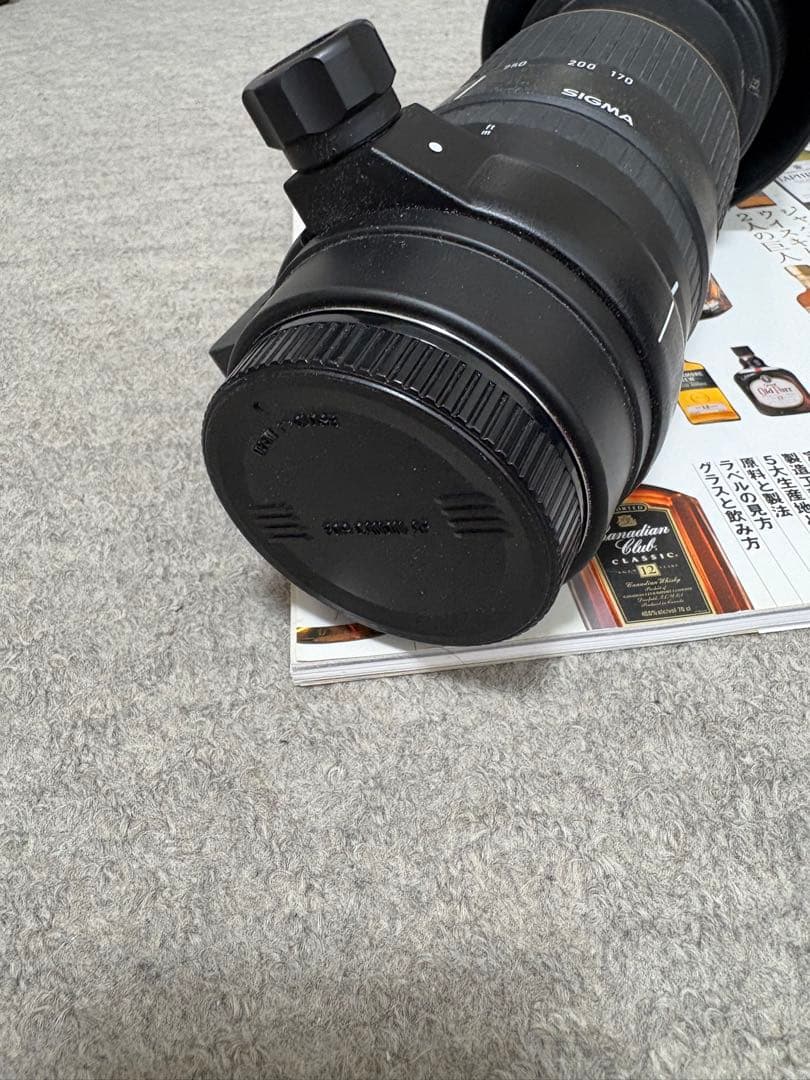 シグマ　望遠レンズ　ジャンク