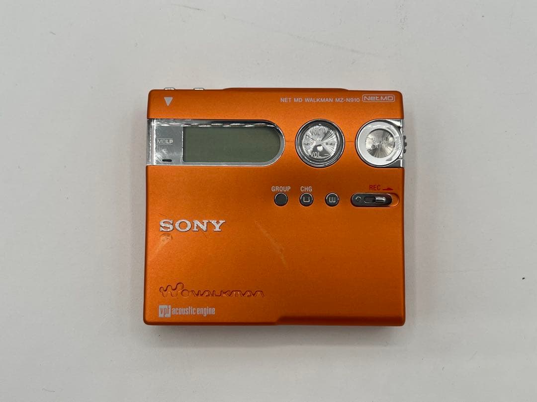 SONY MZ-N910 ポータブル MDレコーダー