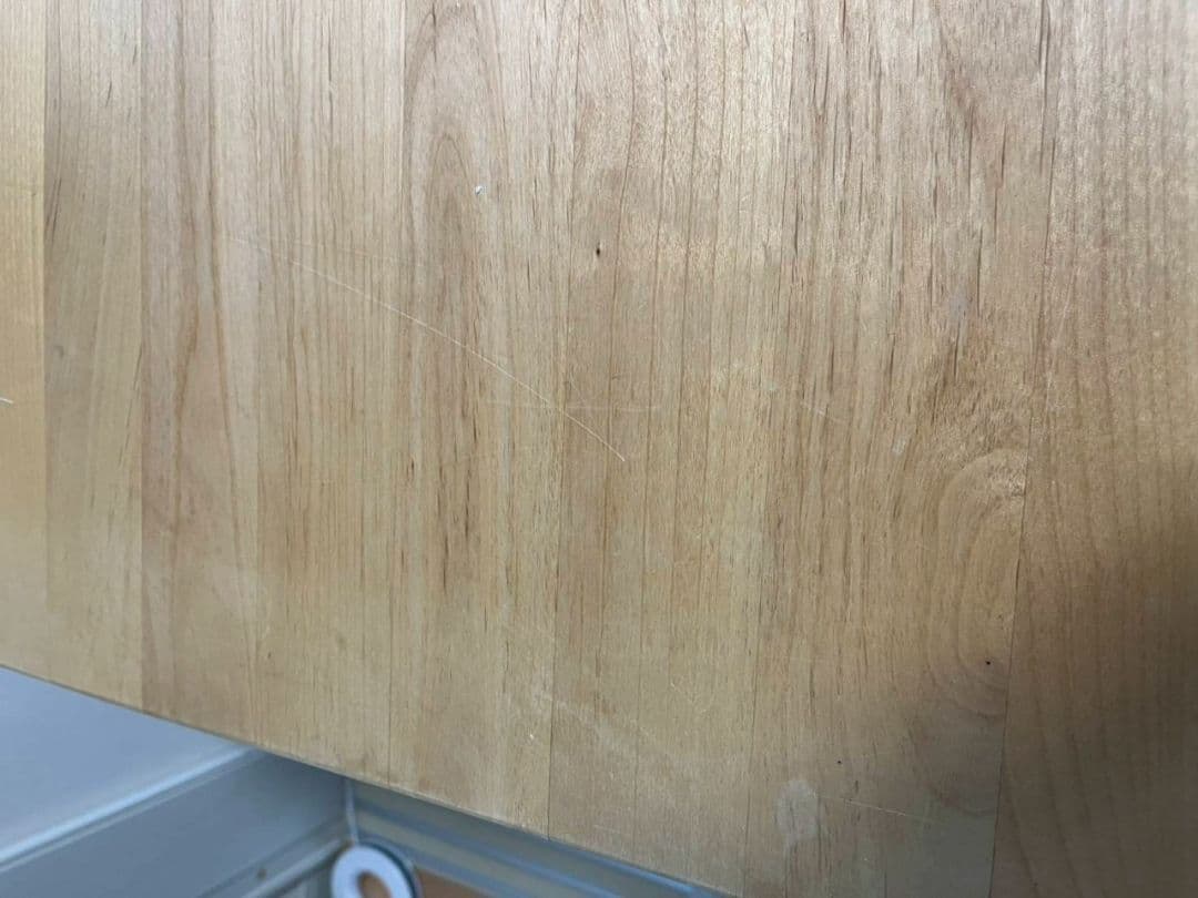 ナチュラルウッド デスク 引き出し付き（デスクのみ）