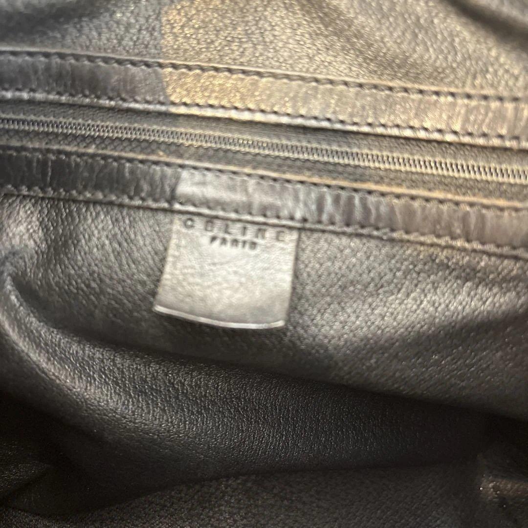 CELINE ダークブラウン ショルダーバッグ