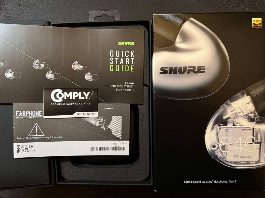 SHURE SE846 第2世代 + NOBUNAGA Labs 澪標極