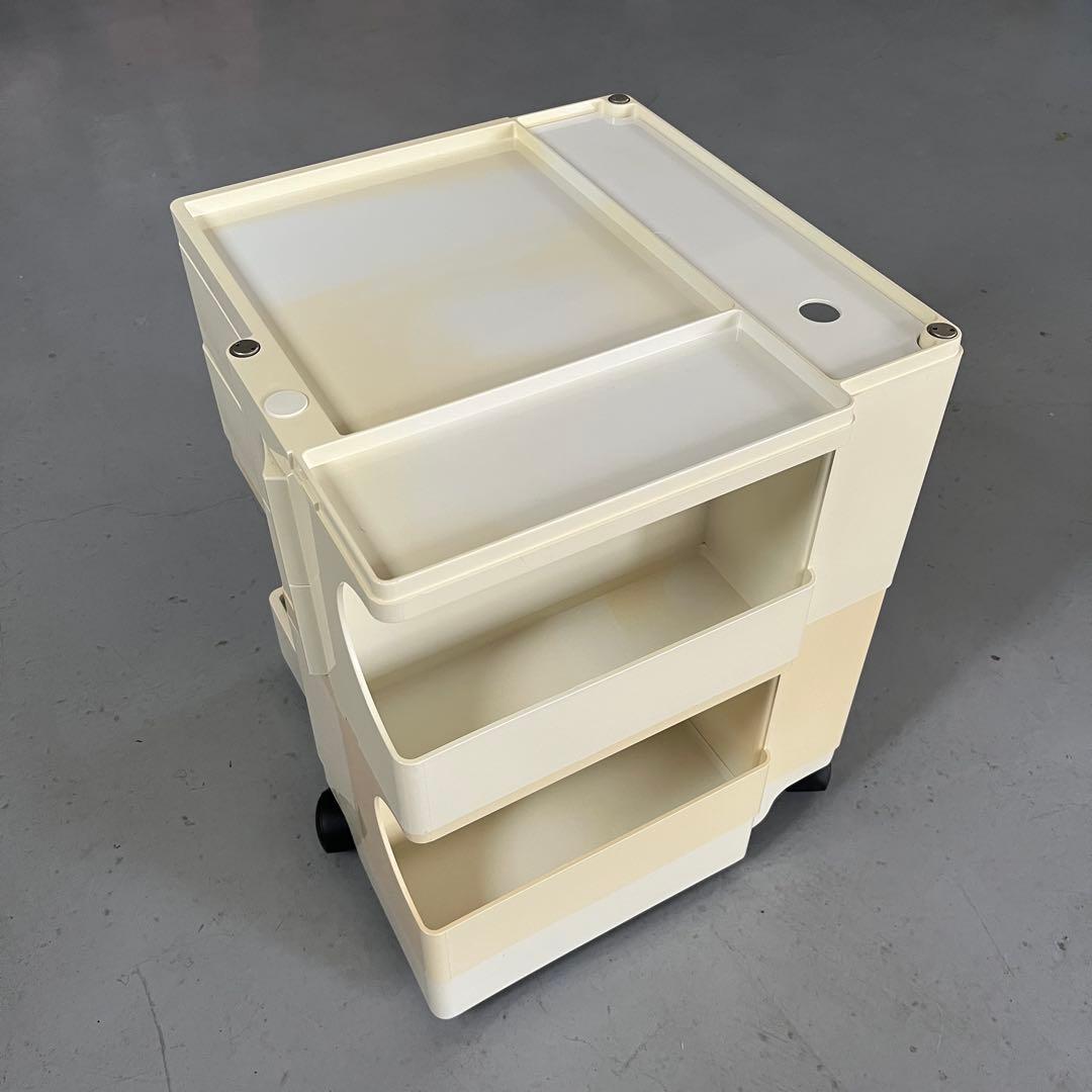 【正規品】B-LINE/ボビーワゴン 2段トレイ ホワイト ジョエ・コロンボ