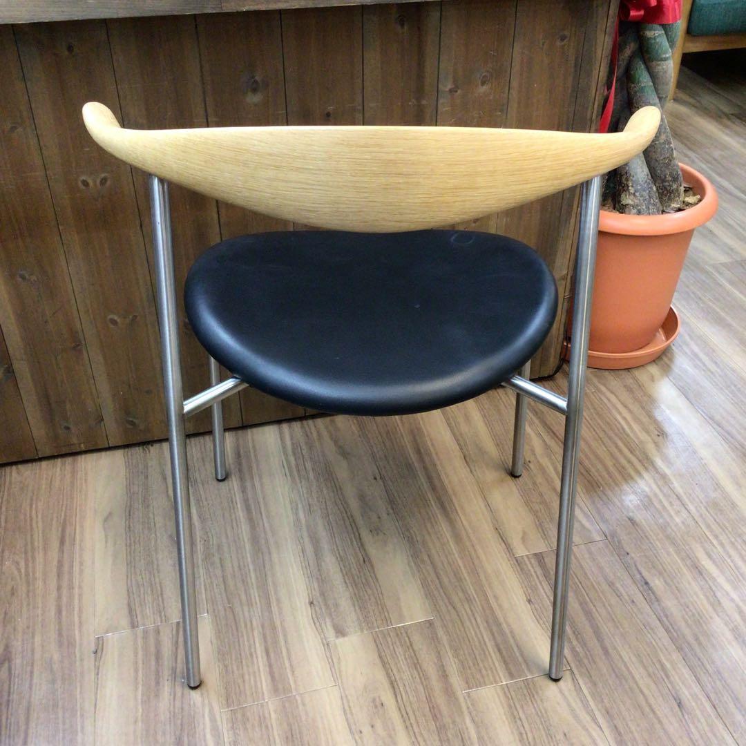 ③カールハンセン＆サン CH88P チェア オーク材 ブラックレザー 引取限定