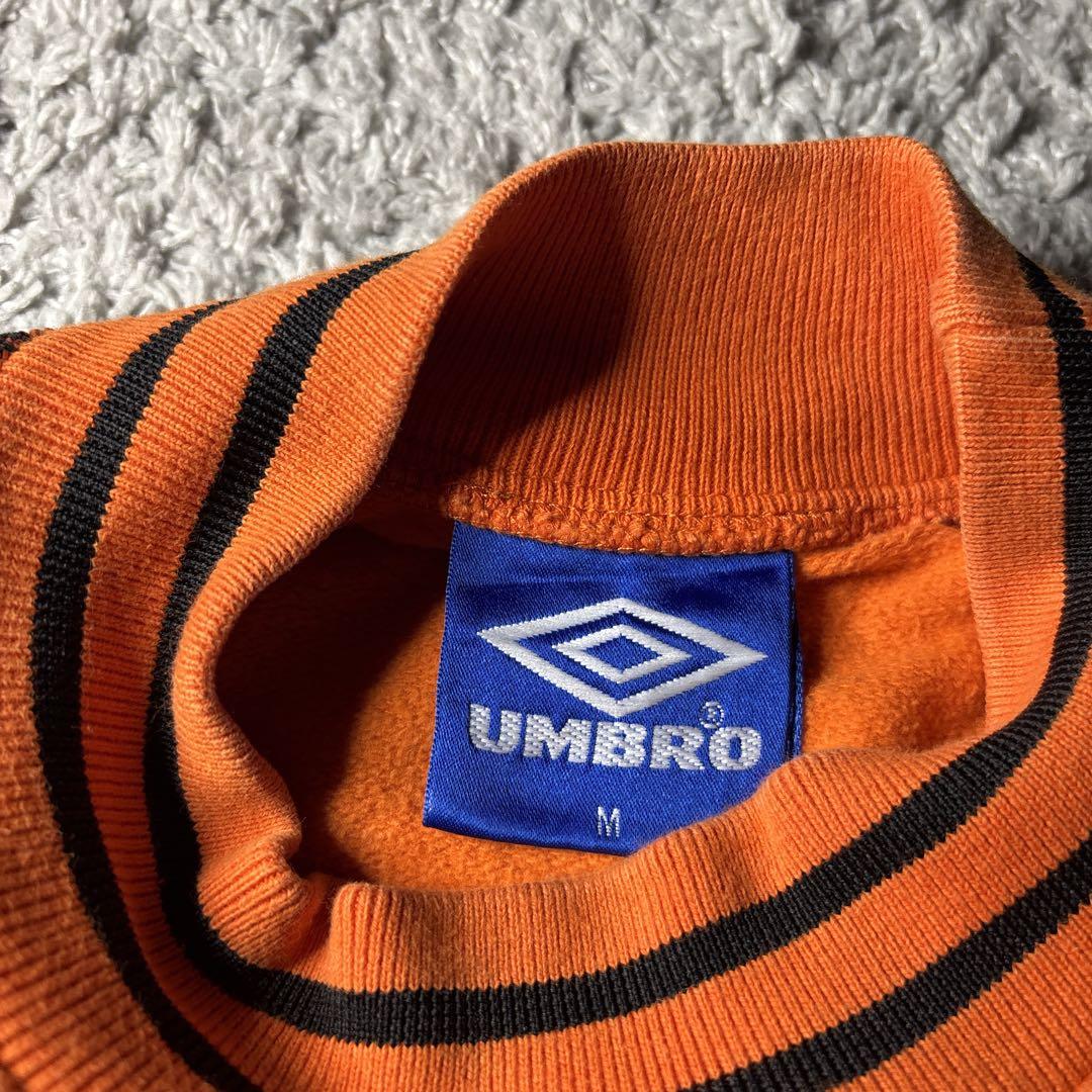 アンブロ　スウェット　90s トレーナー　刺繍デザイン　ヴィンテージ　古着