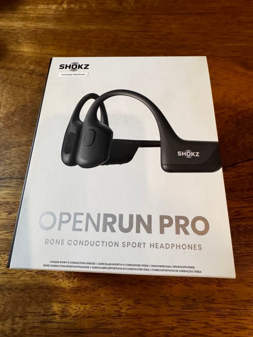 SHOKZ OPENRUN PRO 骨伝導ヘッドフォン