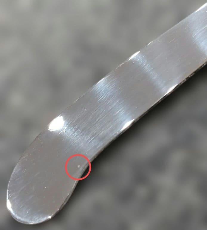 希少品 ロイヤルコペンハーゲン ブルーフル－テッド バターナイフ