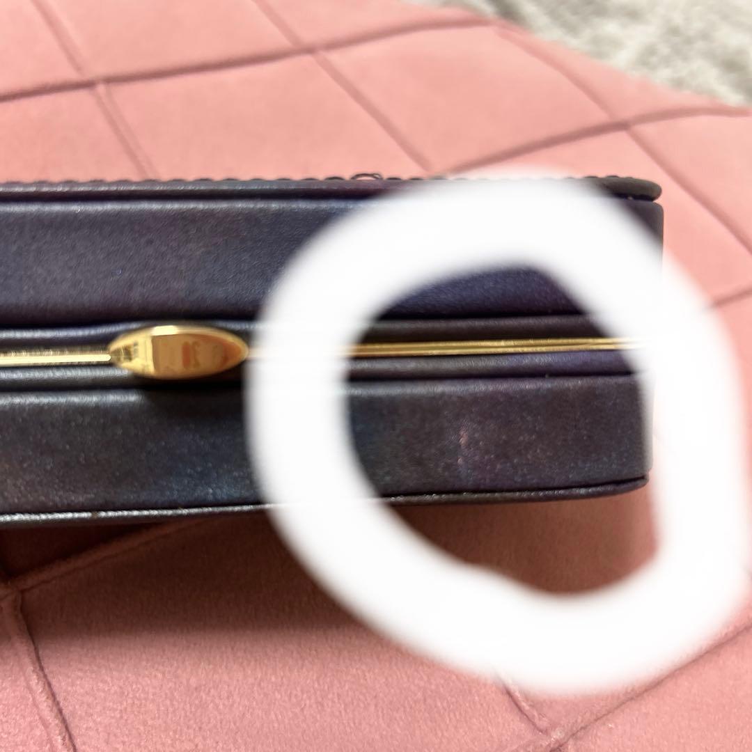 ダークブラウン レザー アクセサリーケース