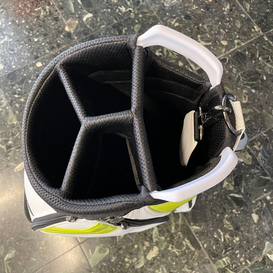 Srixon キャディバッグ ホワイト・イエロー