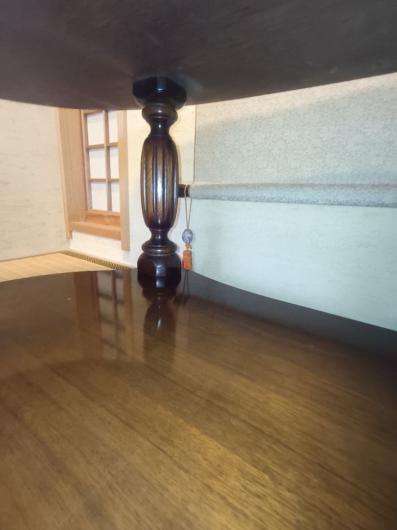 カリモク 大理石調 センターテーブル ローテーブル　応接テーブル　昭和レトロ